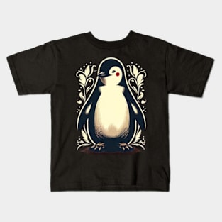 Penguin Valentine Kids T-Shirt